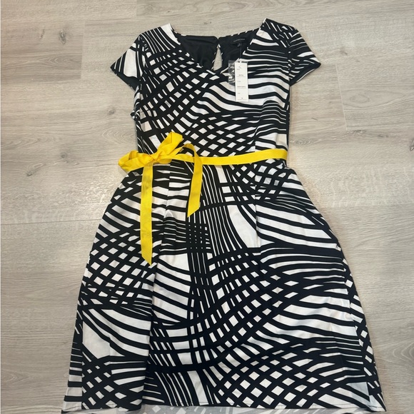 Spense Dresses & Skirts - NWT Spense | Black & White Abstract Print Dress | Size 14
